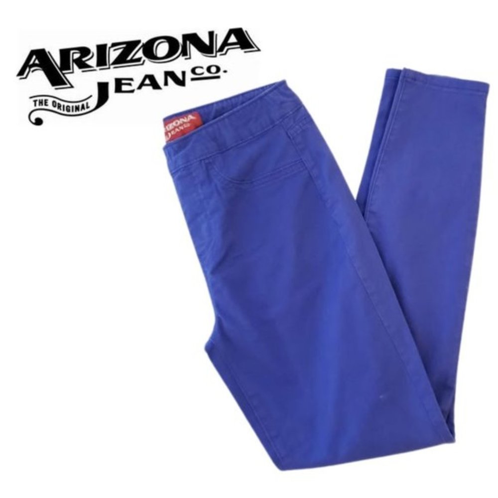 NEW Arizona Jean Co Clematis Blue Jeans Jeggings Size 3